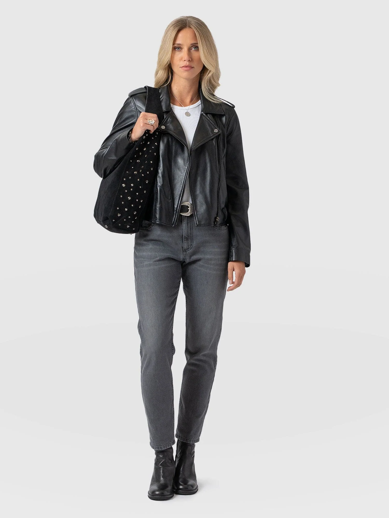 Boyfriend Jeans - Black