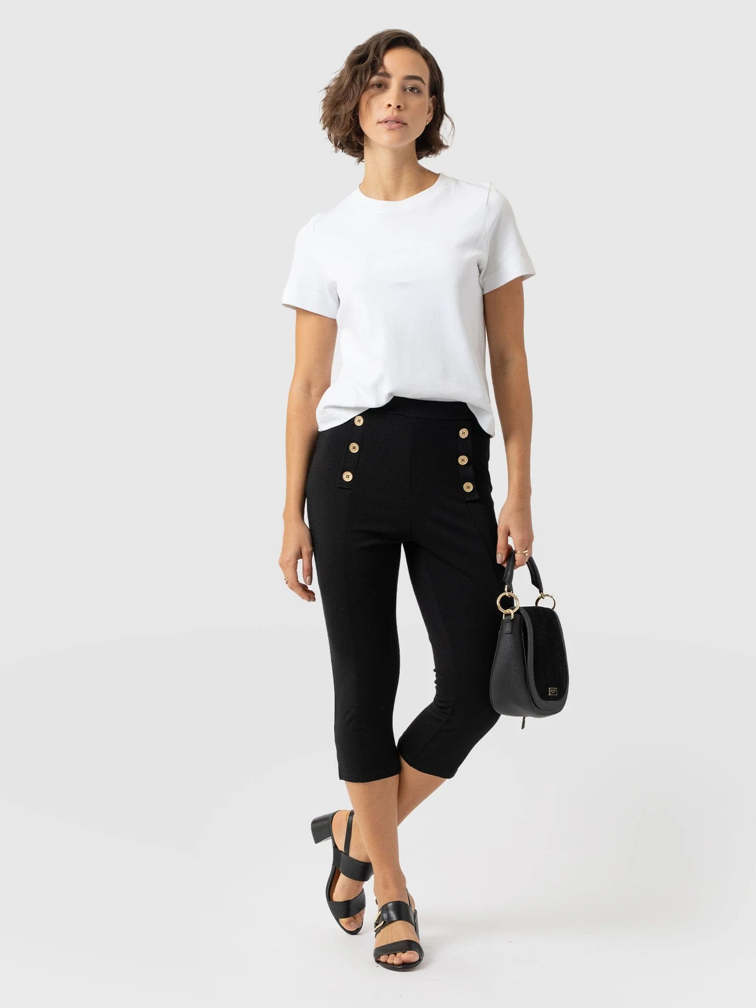 Chelsea Capri Legging - Black