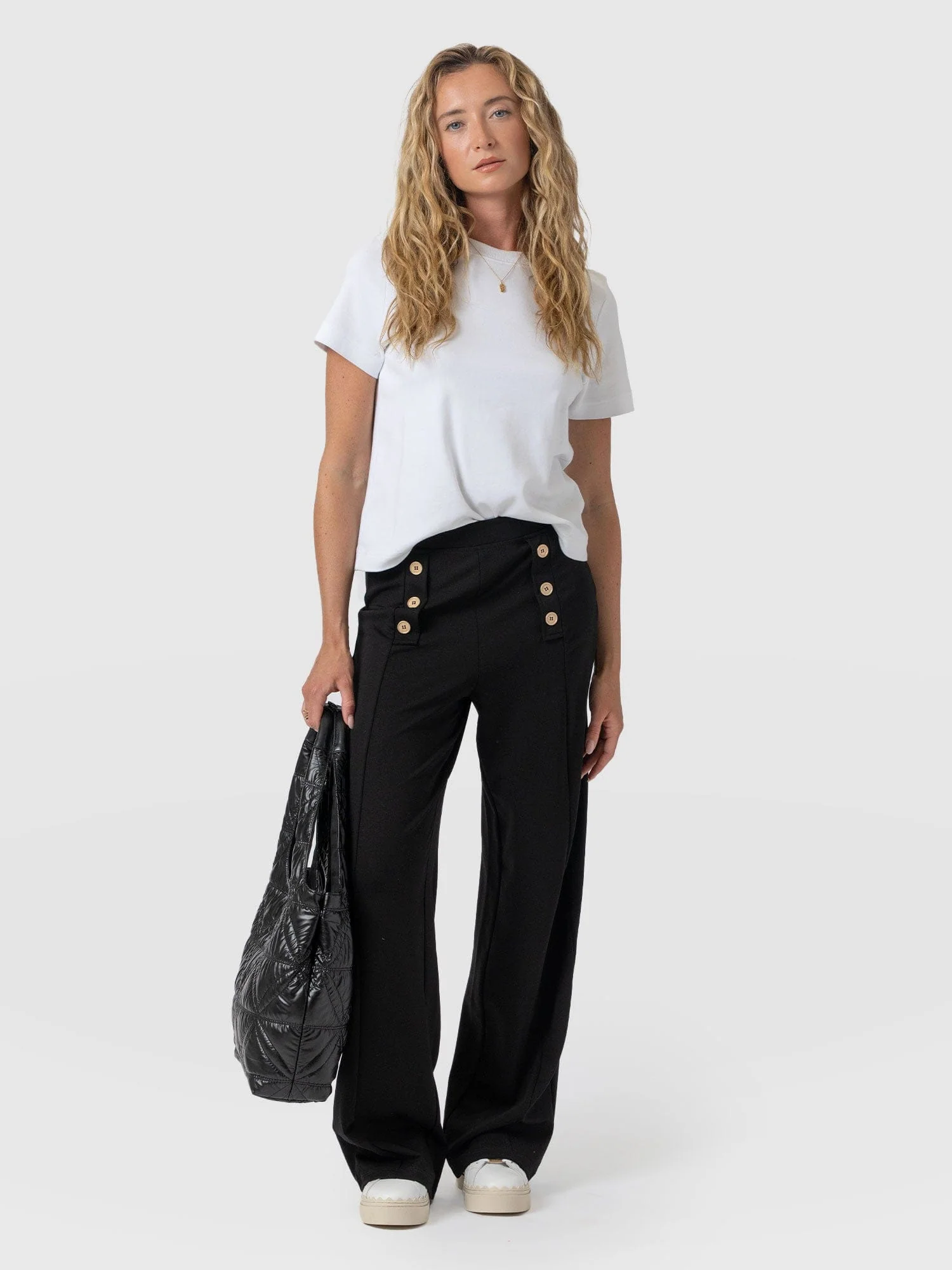 Chelsea Pant - Black Jersey
