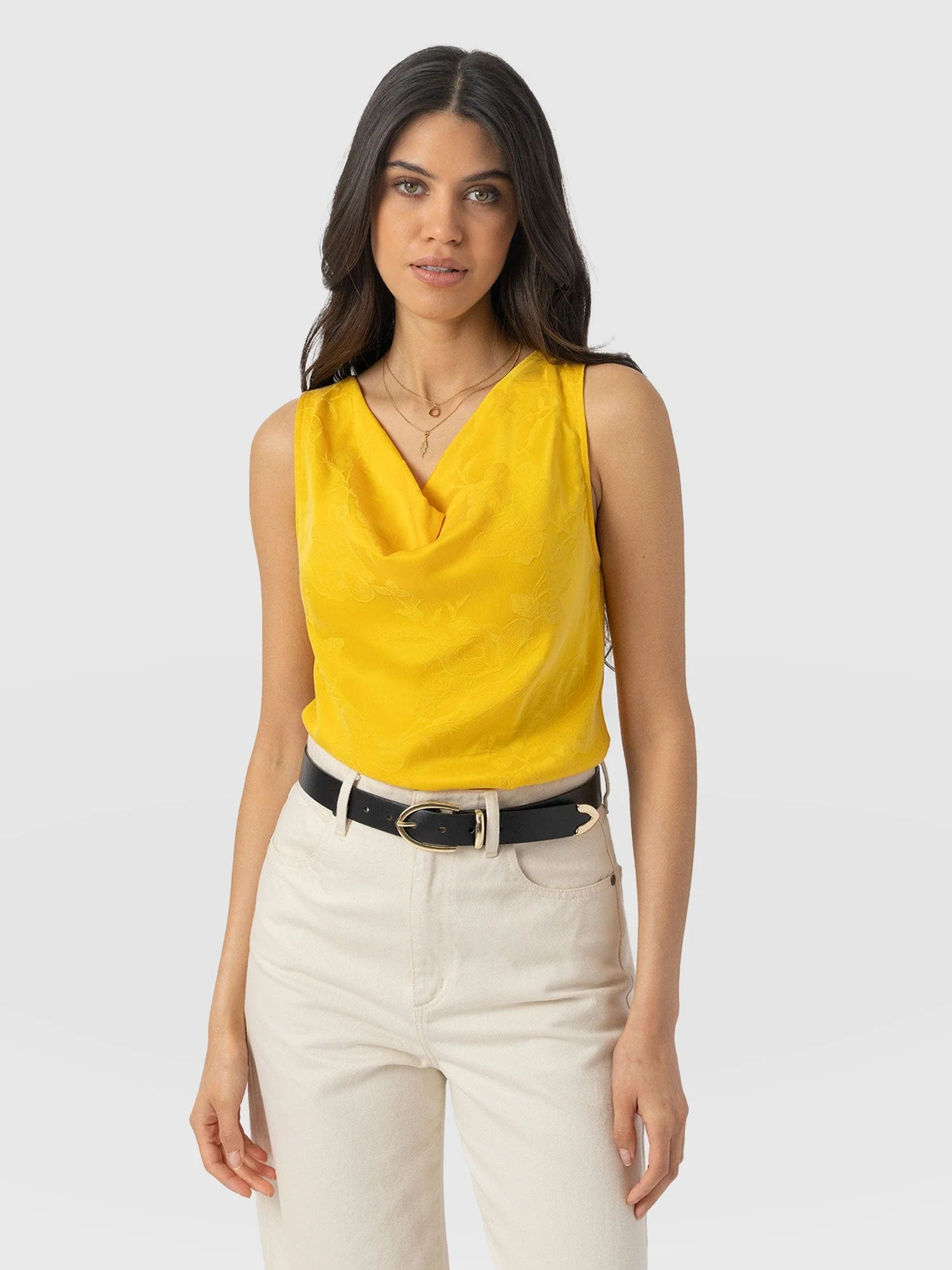 2293-cowl-neck-cami-yellow-jacquard-1.webp