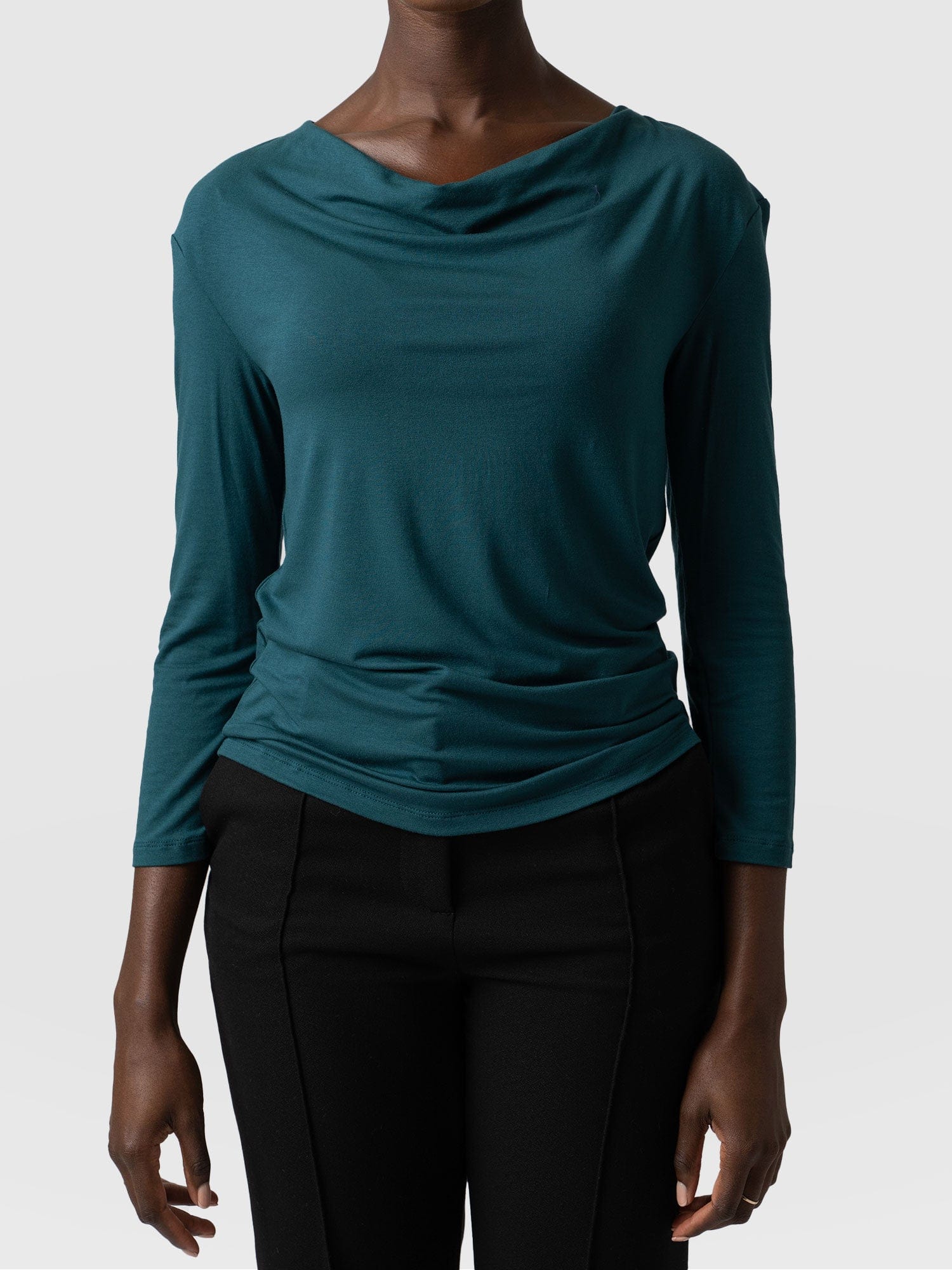 2363-cowl-neck-tee-long-sleeve-deep-green-1.jpg