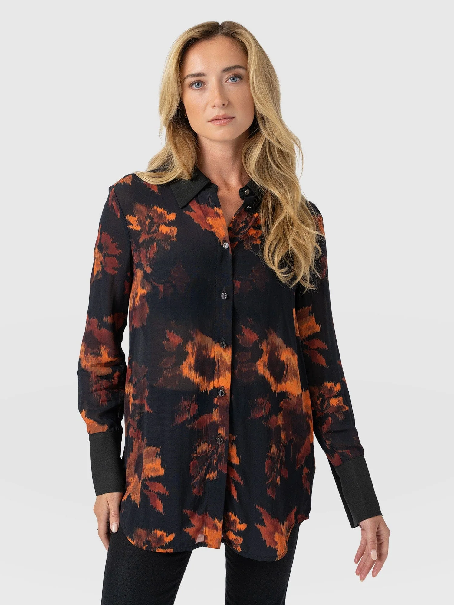Madison Shirt - Autumn Floral