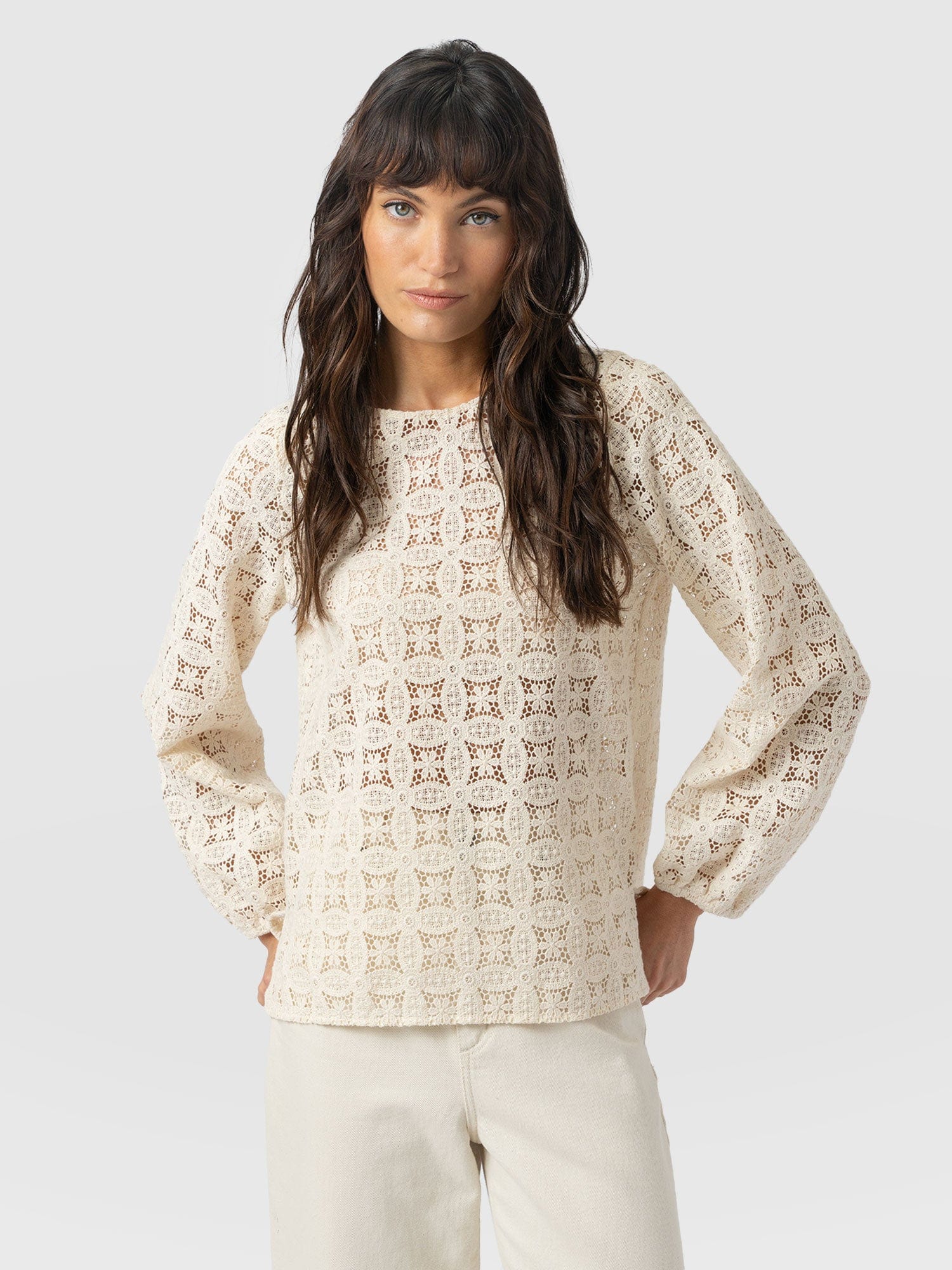Sadie Blouse - Cream