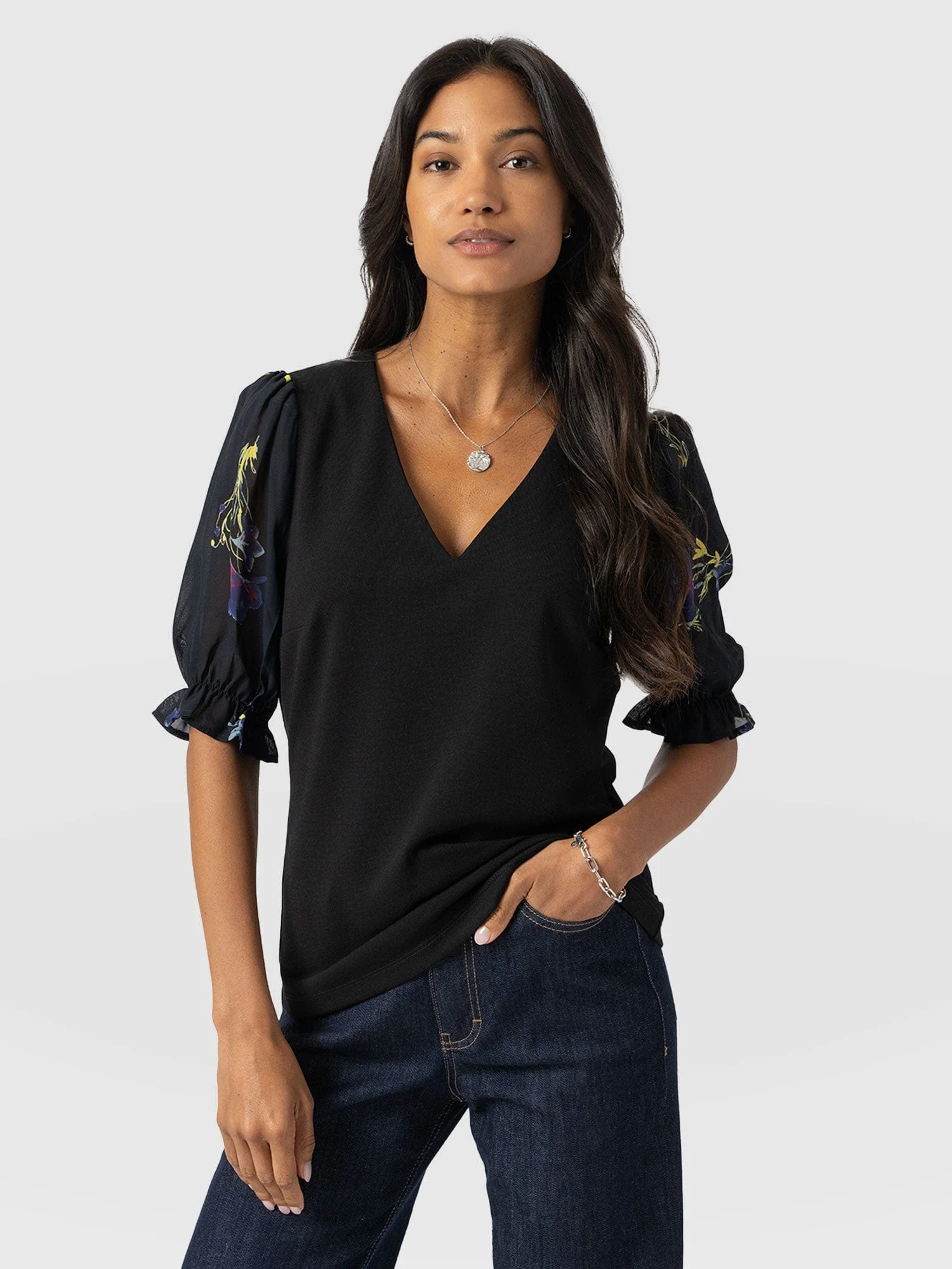 6757-tori-puff-sleeve-top-blue-lily-gardens-1.webp