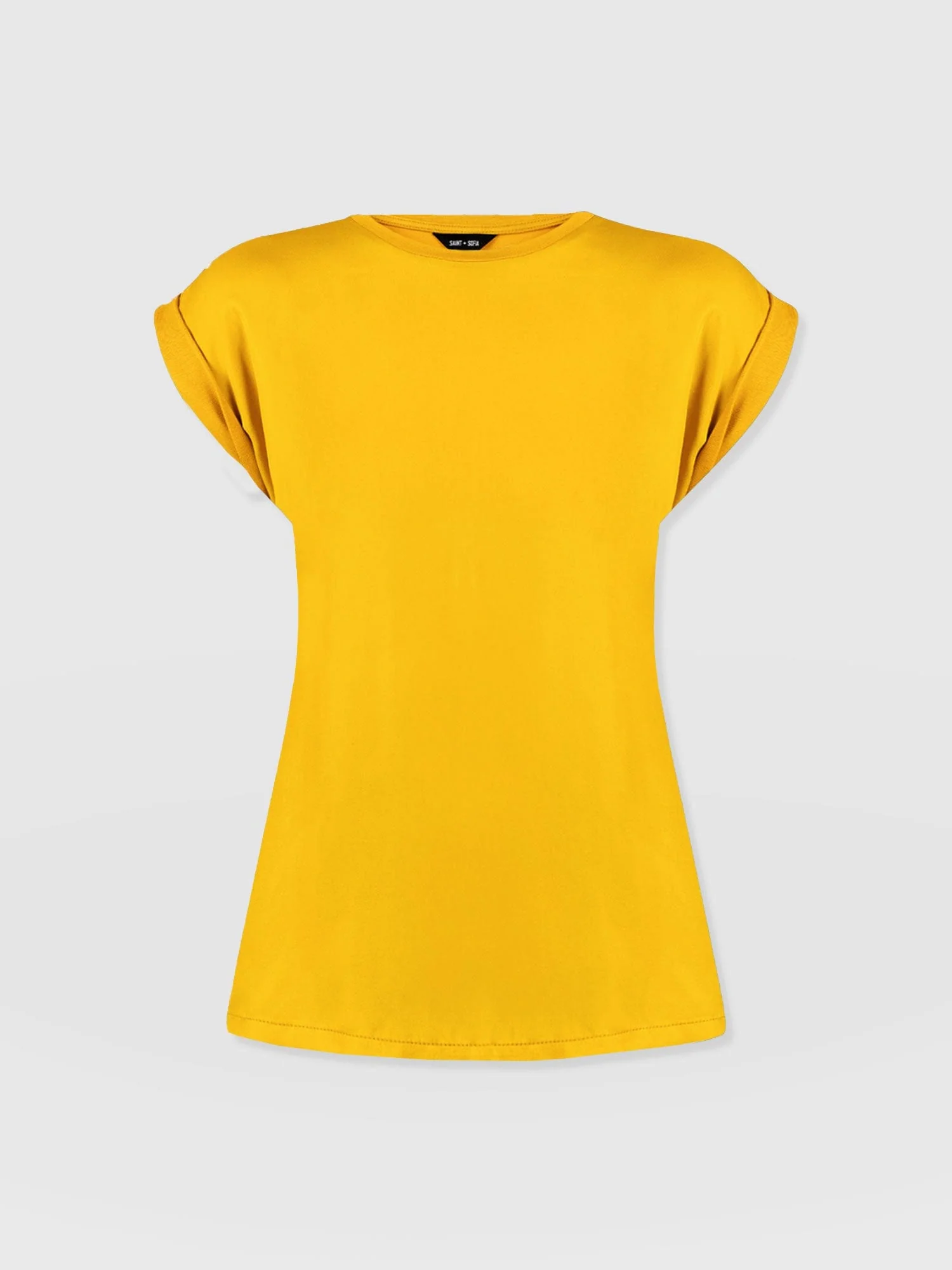 6857-turn-up-contrast-tee-golden-yellow-1.webp
