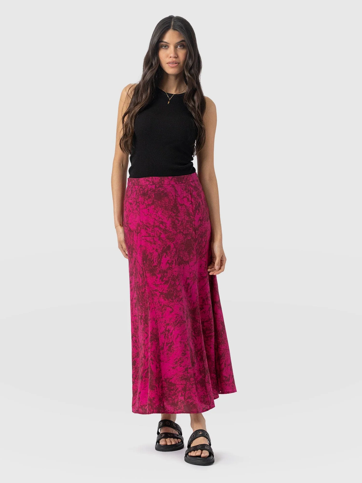 Audrey Skirt - Pink Marble