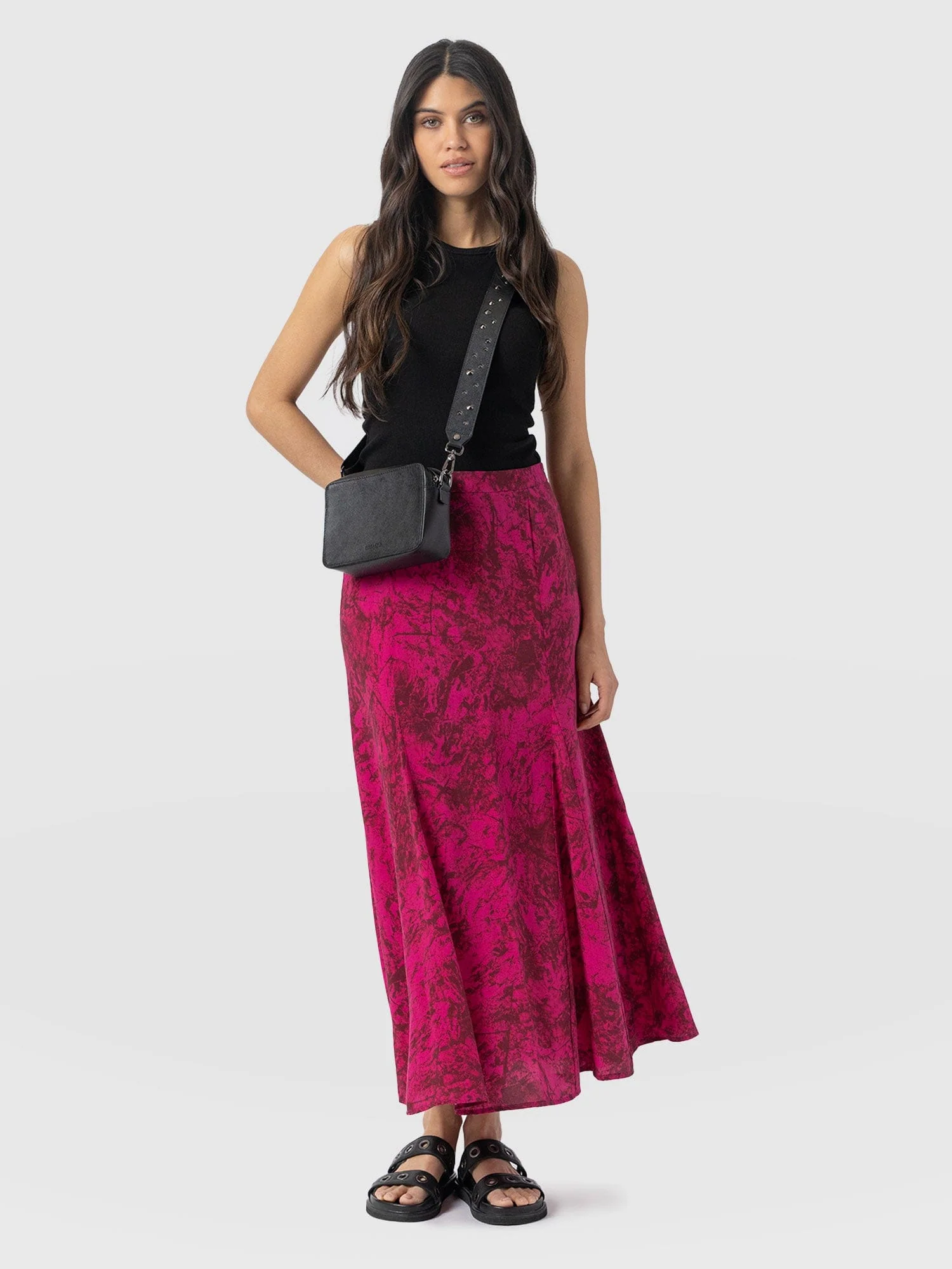 Audrey Skirt - Pink Marble
