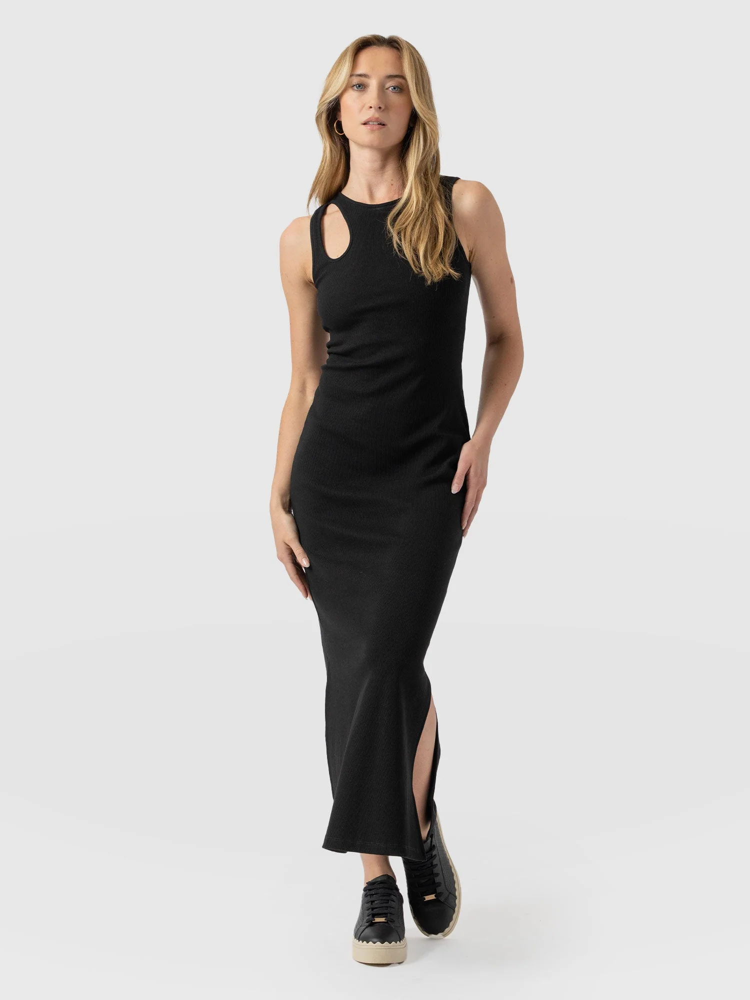 Axel Cut Out Dress - Black